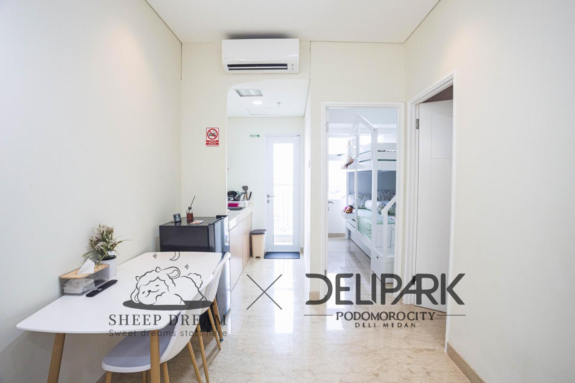 Apartamento Delipark Mall Luas 60Meter 2Kamar Liberty Lt9 Medan Exterior foto