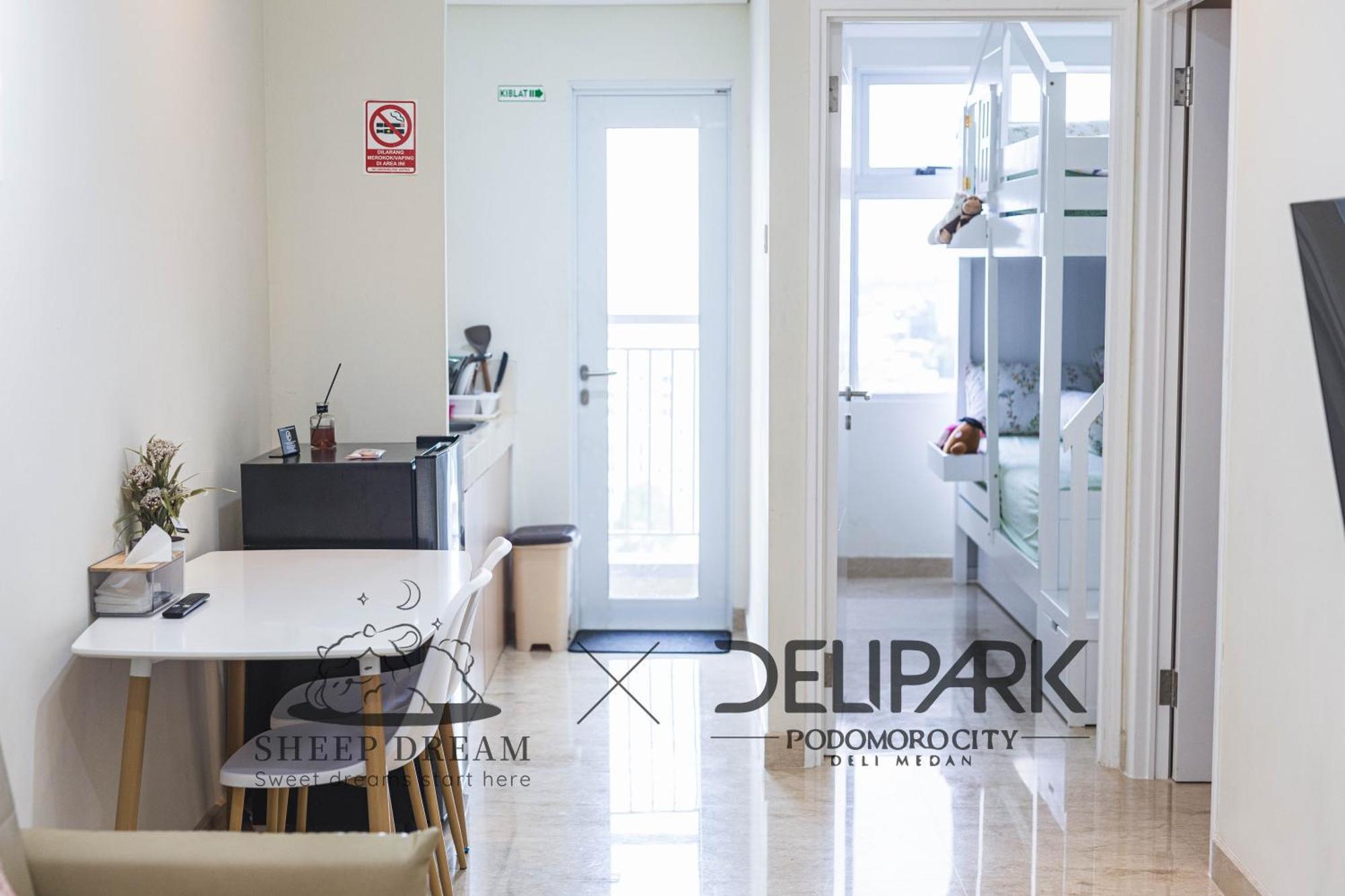 Apartamento Delipark Mall Luas 60Meter 2Kamar Liberty Lt9 Medan Exterior foto